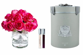 Grand Bouquet - Magenta & Grey Box With Silver Cote Noire Home Fragrance sale