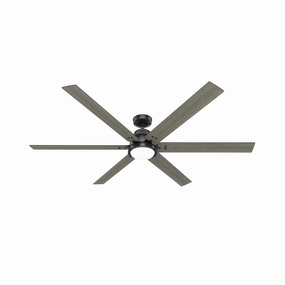 Gravity 72"Ceiling Fan Matte Black Large Fans FANS best price
