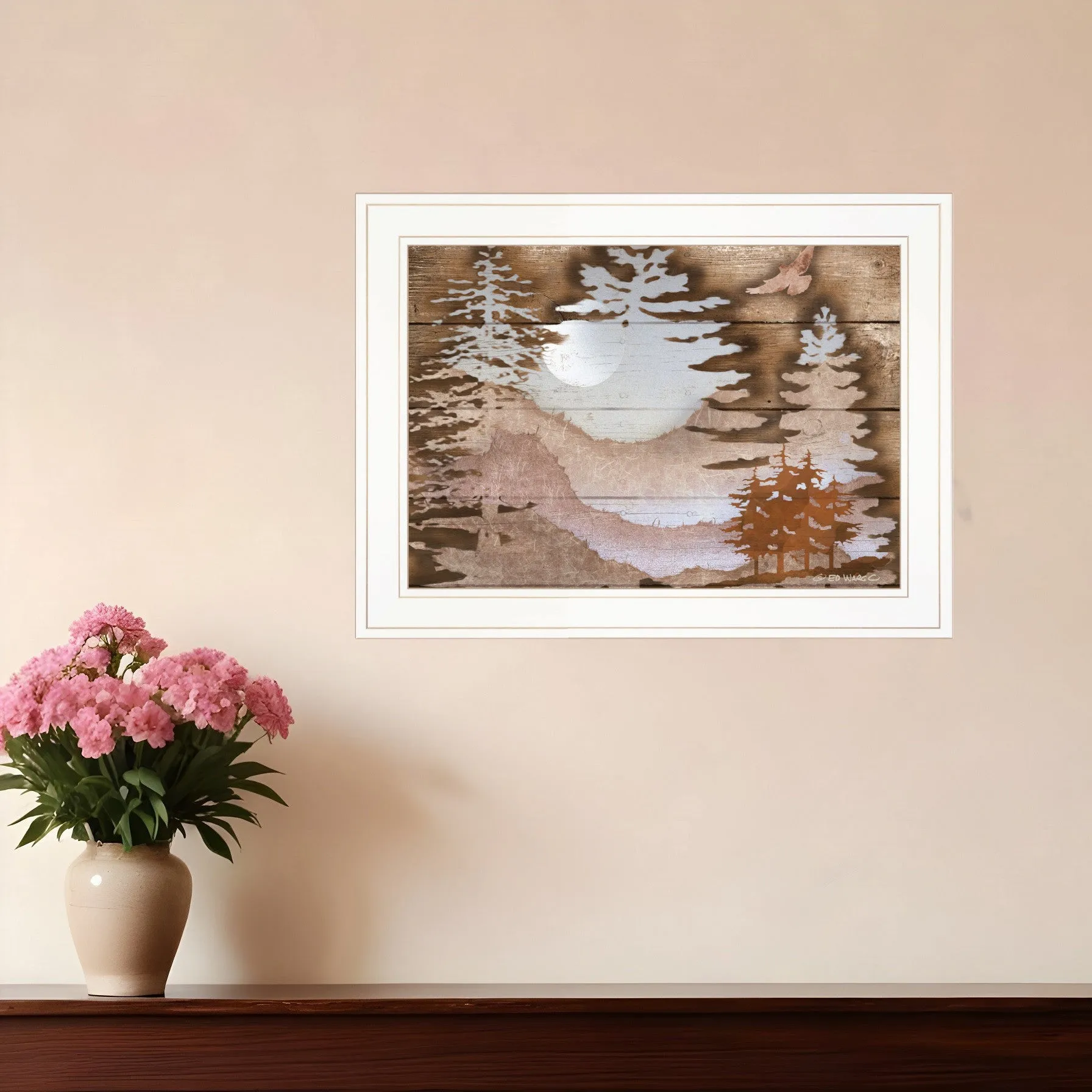 Great Outdoors II 2 White Framed Print Wall Art Cheap Wall Mirrors & Decor
