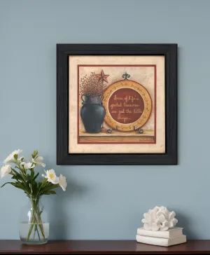 Greatest Treasures 4 Black Framed Print Wall Art Modern Wall Accents store