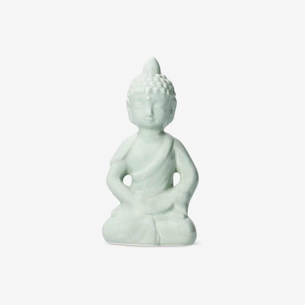 Green ceramic Buddha Home Decor clearance sale