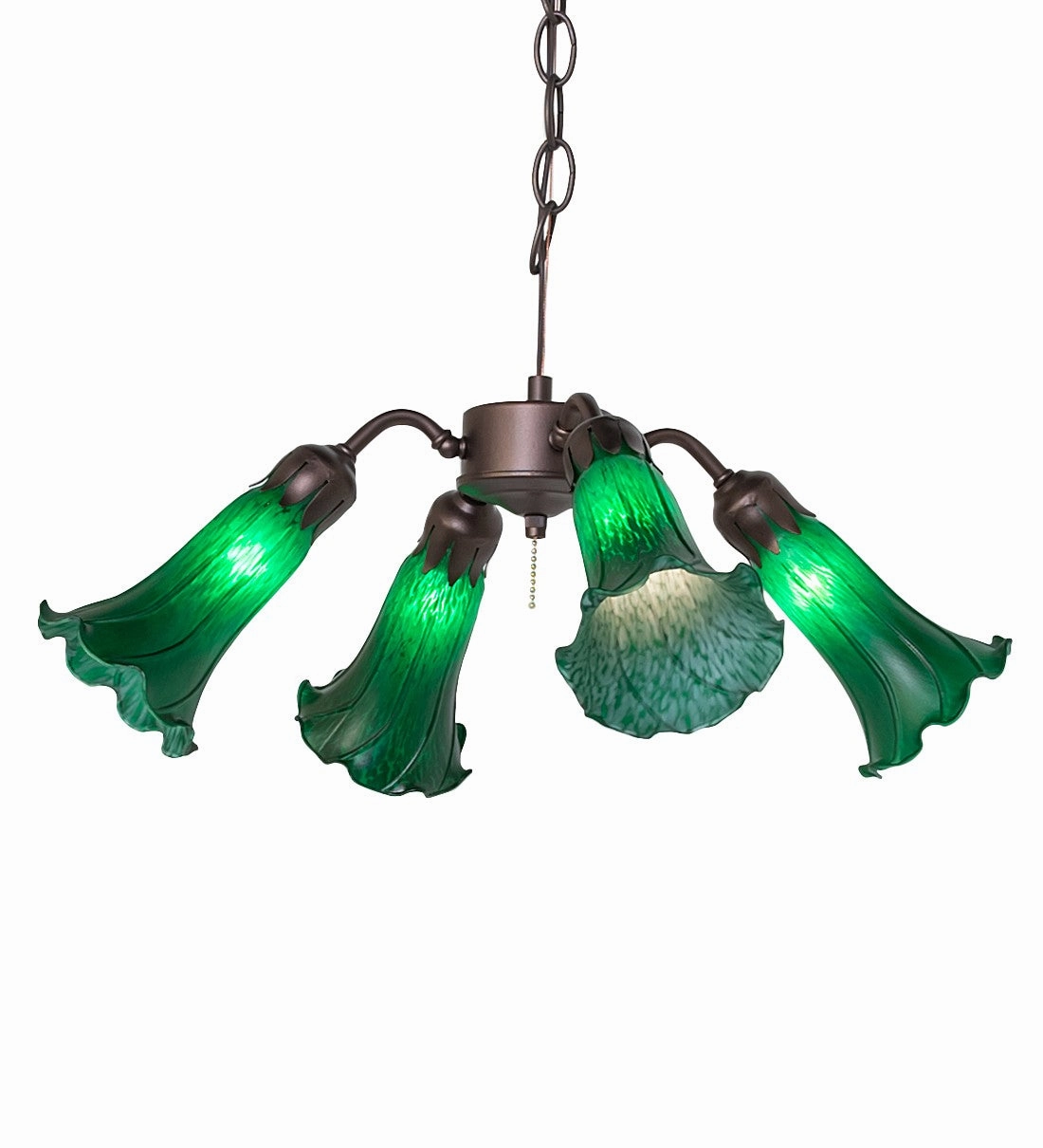 Green Four Light Fan Light Small Fans FANS hot deal