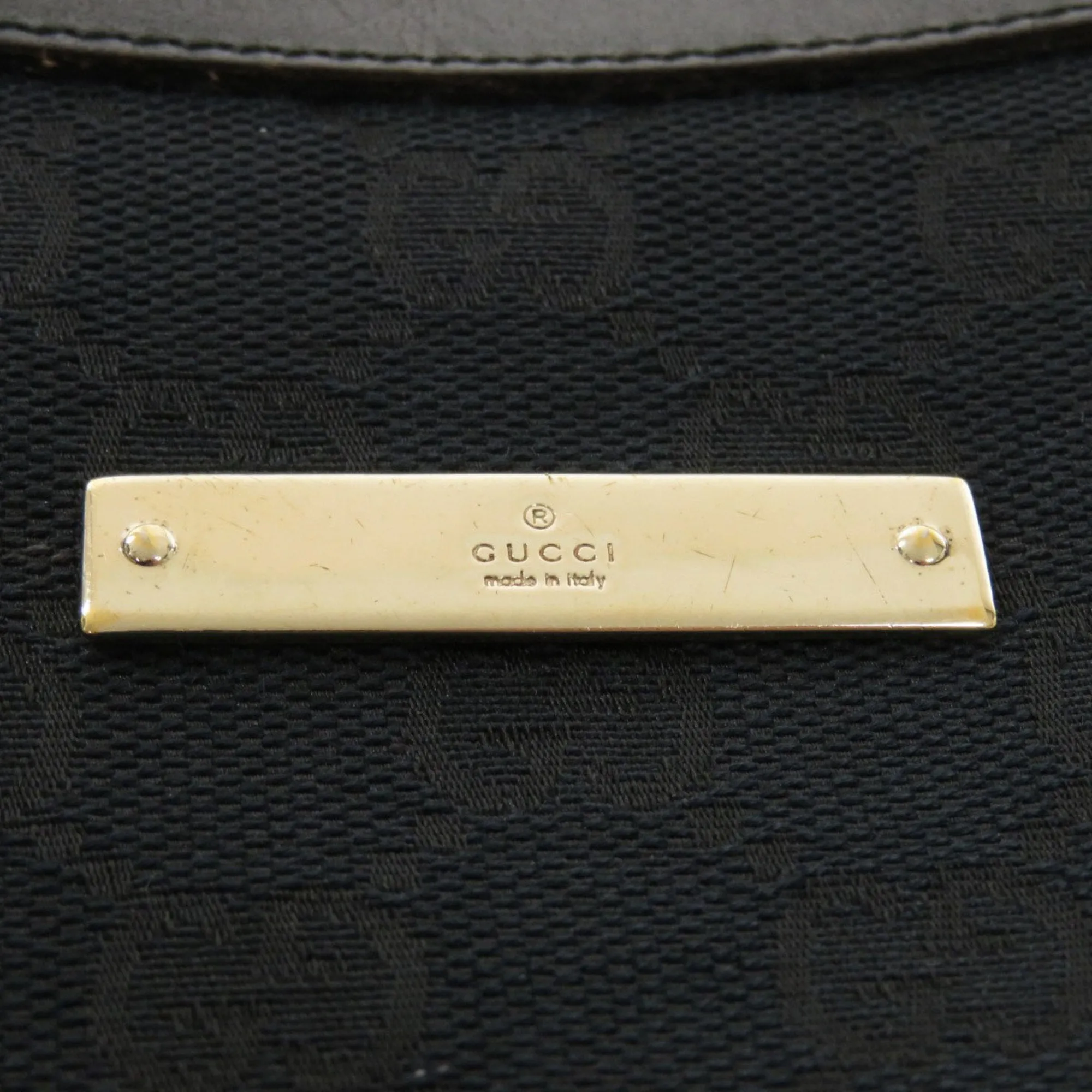 Gucci 019 ??? 0433 GG Shoulder Bag Canvas Ladies