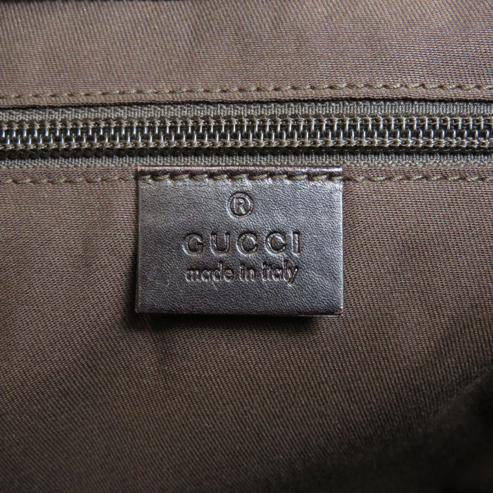 Gucci 201446 Diamante Shoulder Bag Leather / PVC Ladies GUCCI