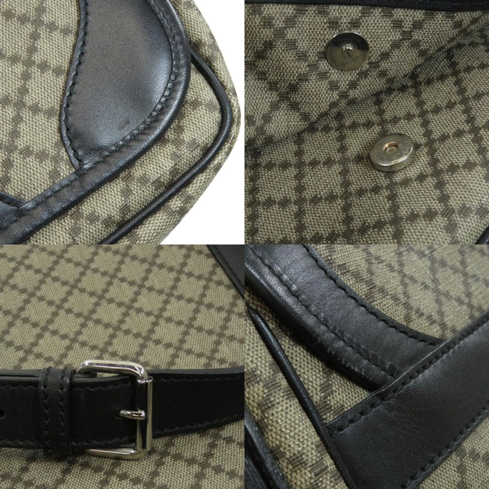 Gucci 295679 Diamante Shoulder Bag PVC Ladies GUCCI