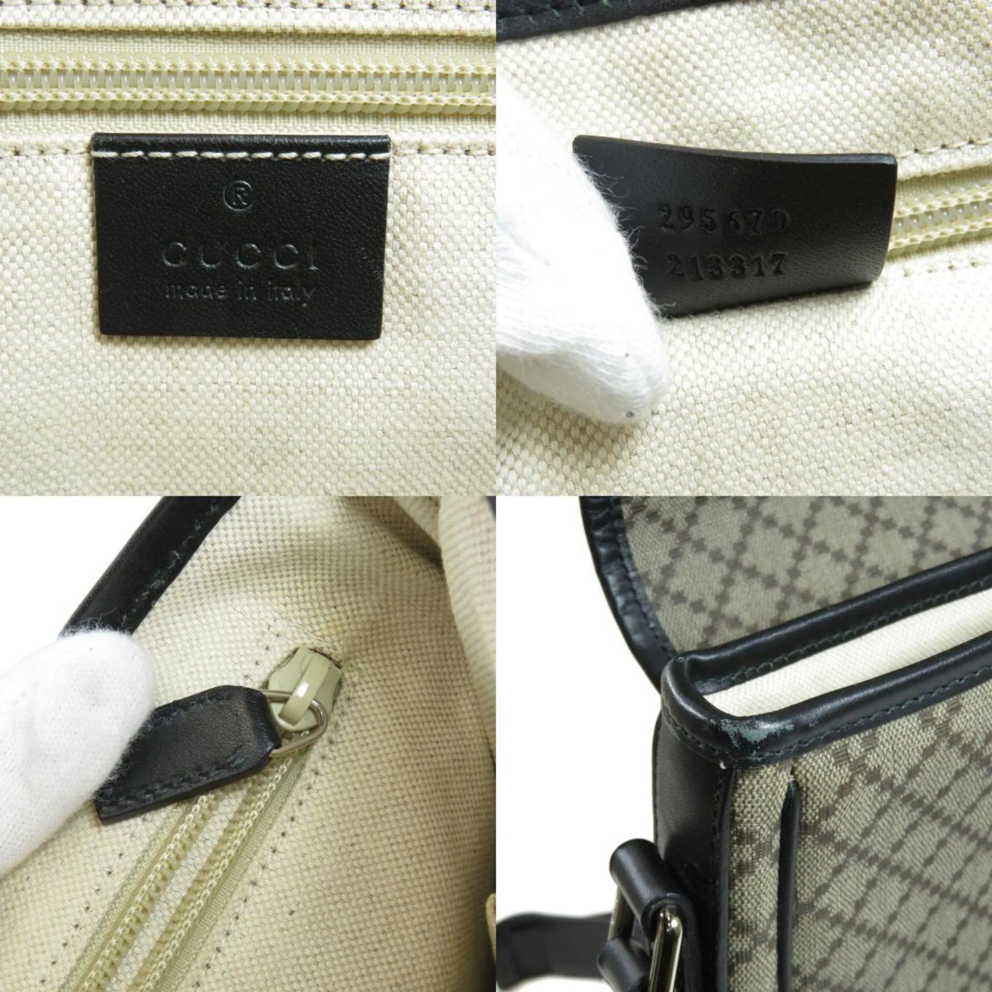 Gucci 295679 Diamante Shoulder Bag PVC Ladies GUCCI