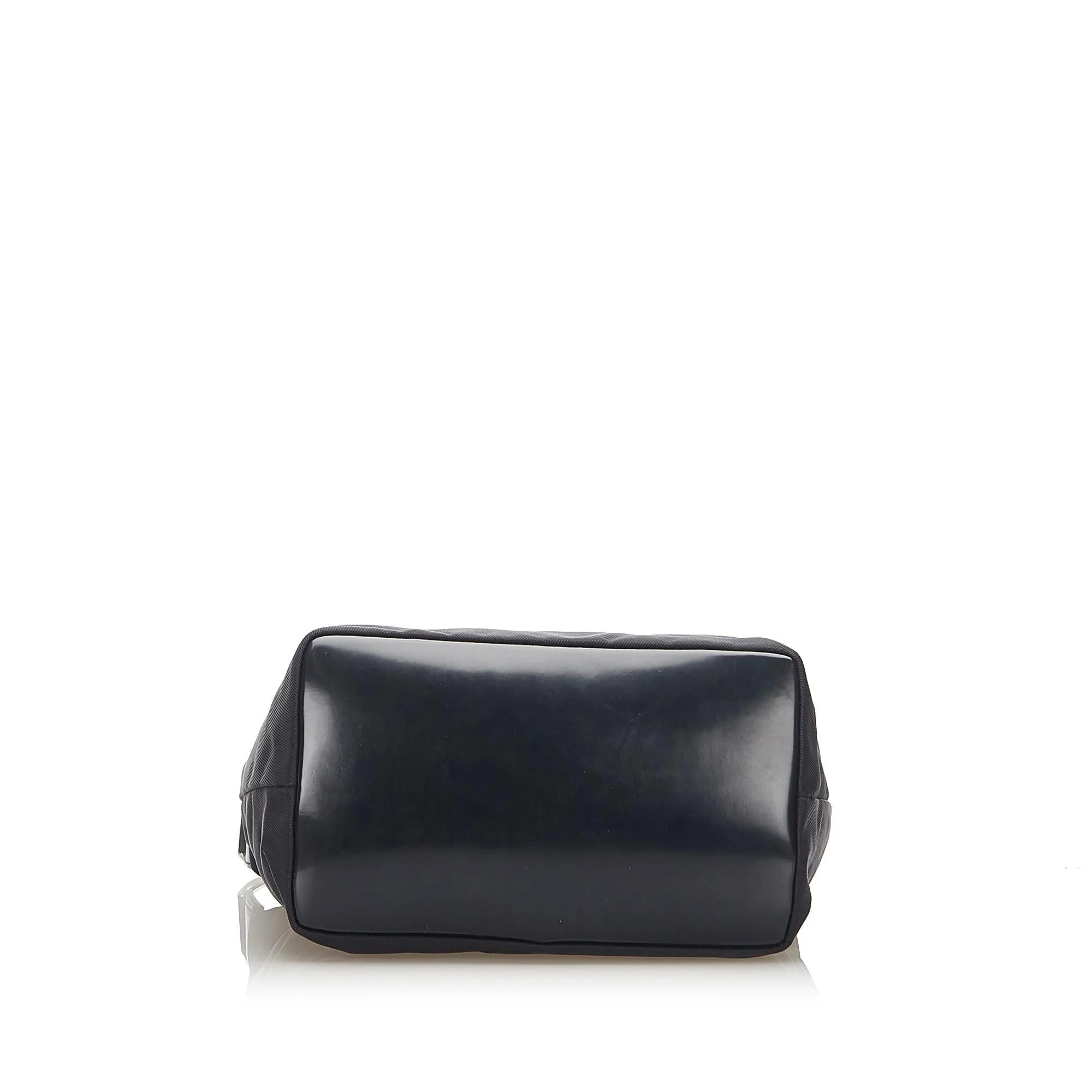 Gucci Bamboo Canvas Shoulder Bag