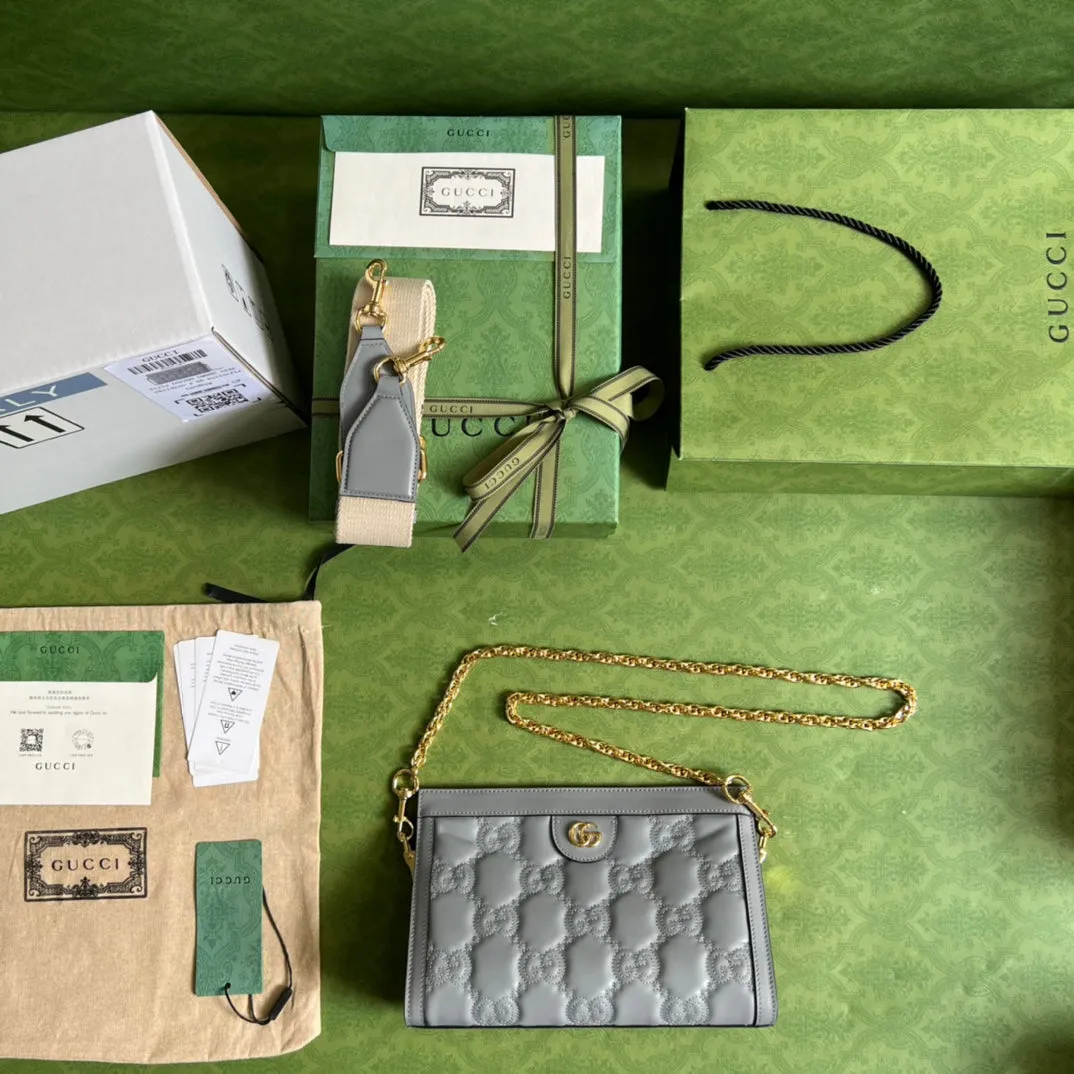 Gucci GG  Matelasse Leather Shoulder Bag