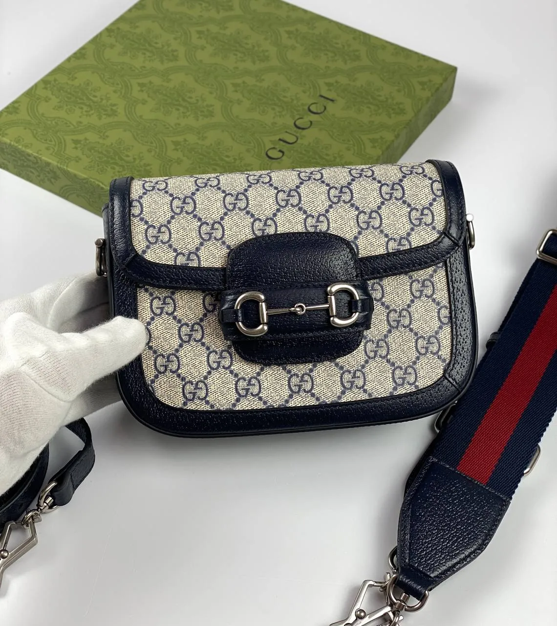 Gucci Horsebit 1955 shoulder bag black