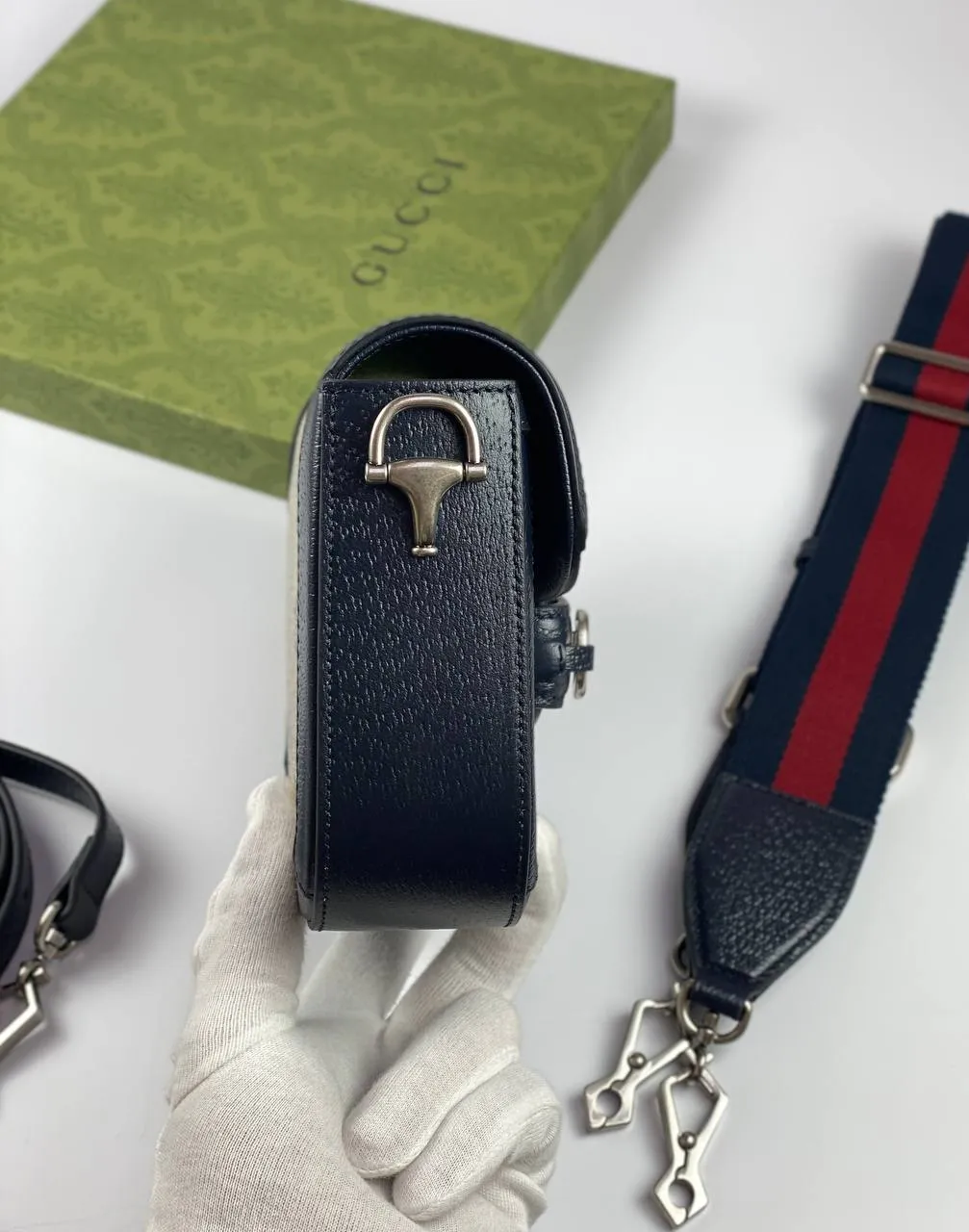 Gucci Horsebit 1955 shoulder bag black
