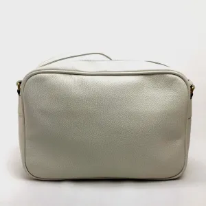 GUCCI Shoulder Bag 523589 leather white Logo print Women Used