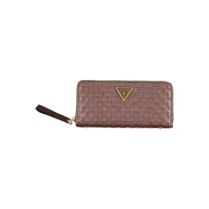 Guess Jeans Chic  Polyethylene Wallet with Coin Women's Purse