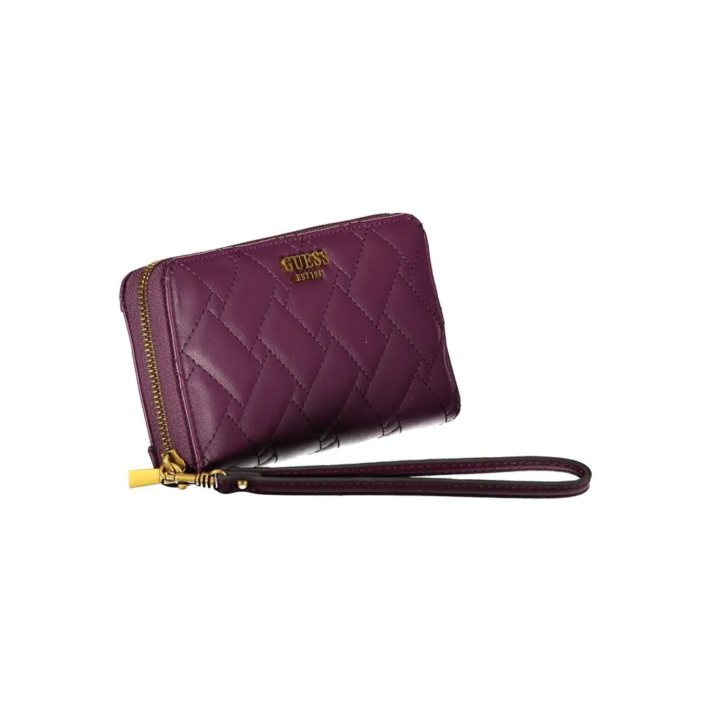 Guess Jeans Elegant  Zip Wallet with Multiple Women's Compartments