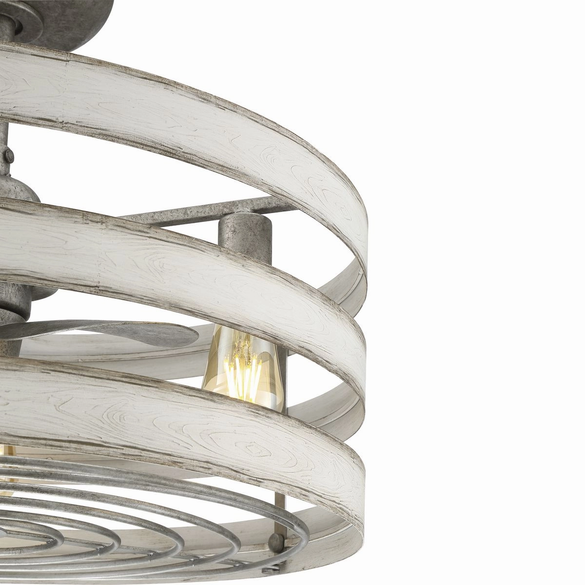 Gulliver 23"Ceiling Fan Galvanized Finish Fandeliers at discount prices