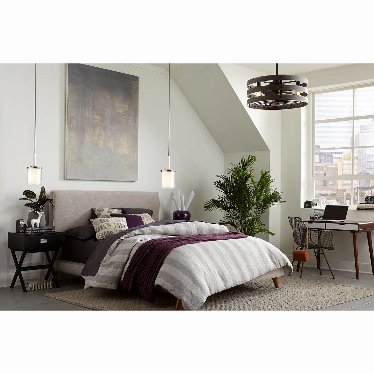 Gulliver 23"Ceiling Fan Graphite Fandeliers at discount prices