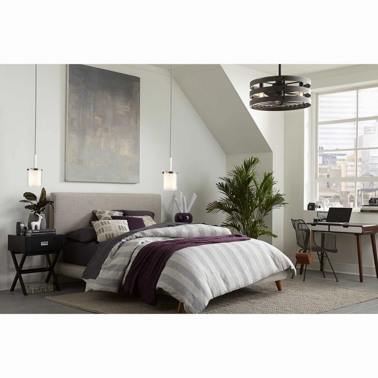 Gulliver 23"Ceiling Fan Graphite Fandeliers at discount prices