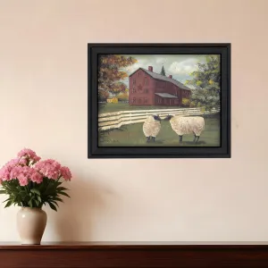 Hancock Sheep 1 Black Framed Print Wall Art Buy Wall Decor with deals