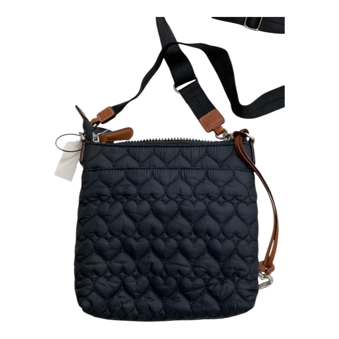 Handbag Designer By Brighton In Black & Brown, Size:Small