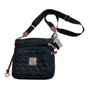 Handbag Designer By Brighton In Black & Brown, Size:Small