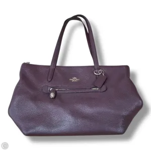 Handbag Designer By Coach, Size: Large