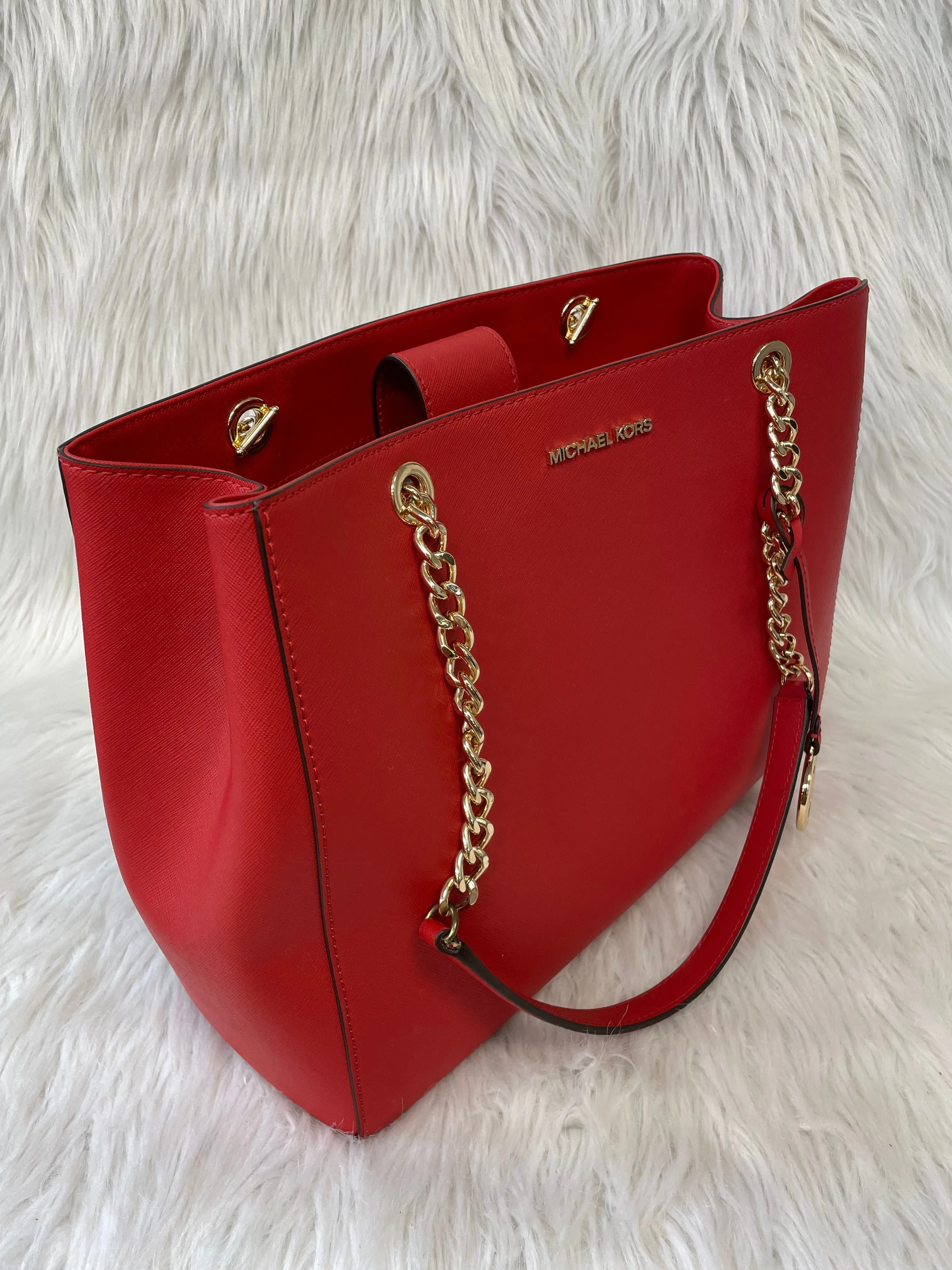 Handbag Designer By Michael Kors, Size: Large