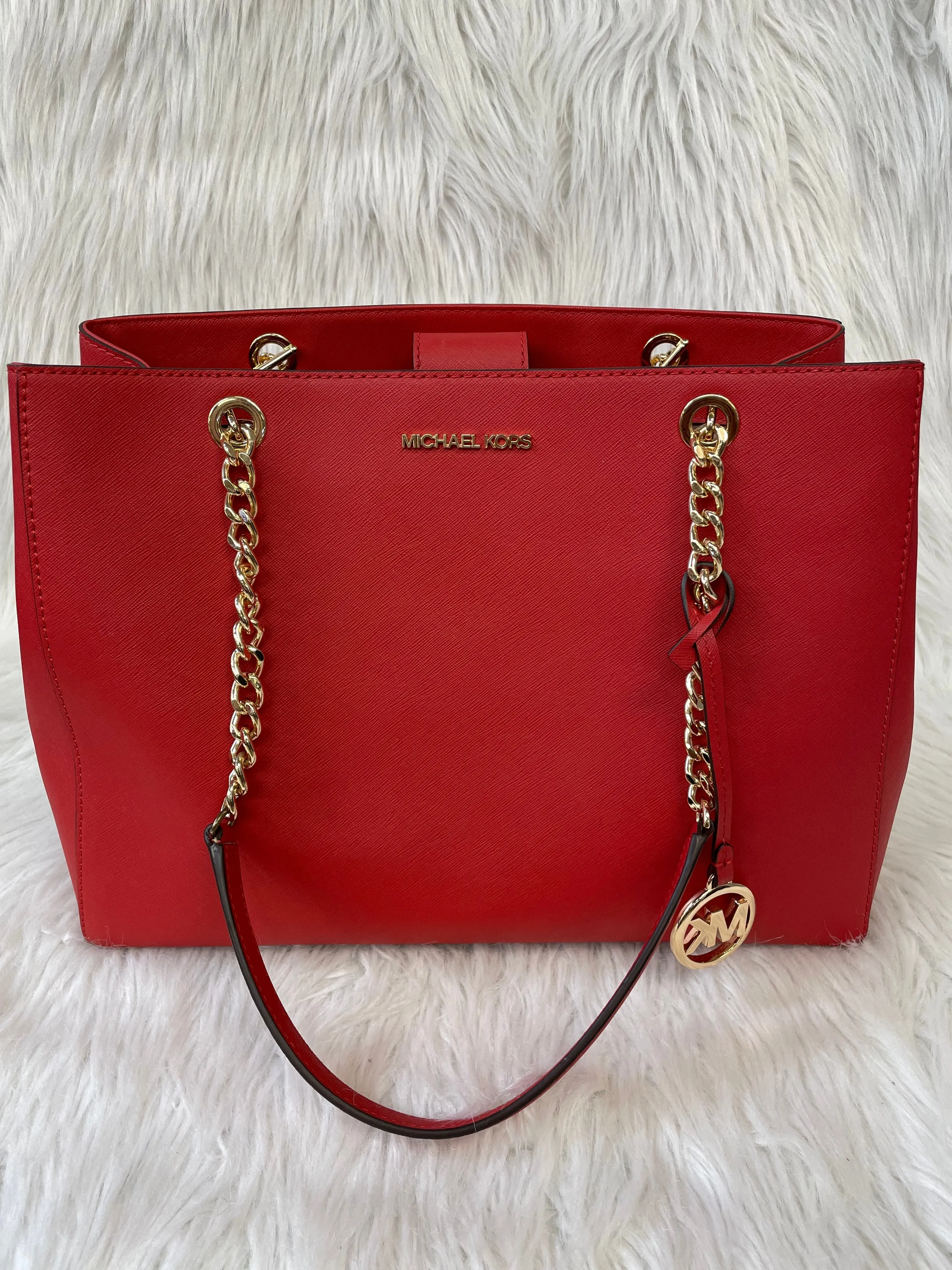 Handbag Designer By Michael Kors, Size: Large
