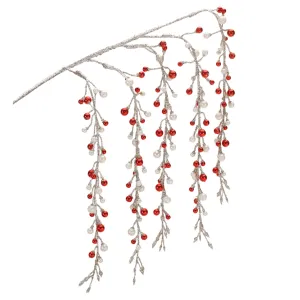 Hanging Berry Branch (Set of 2) 26"H Plastic Budget Holiday Home Finds