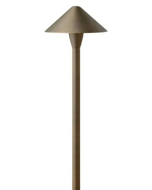 Hardy Island Path Light LED Path Light in Matte Bronze Outdoor Landscape Lighting