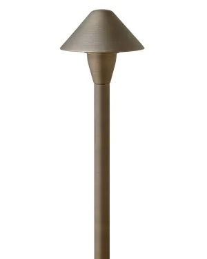 Hardy Island Path Light LED Path Light in Matte Bronze Outdoor Landscape Lighting