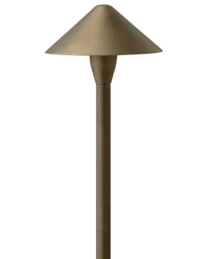 Hardy Island Path Light LED Path Light in Matte Bronze Outdoor Landscape Lighting