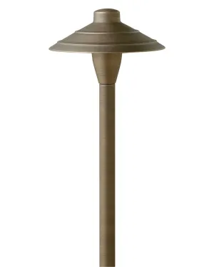 Hardy Island Path Light LED Path Light in Matte Bronze Outdoor Landscape Lighting