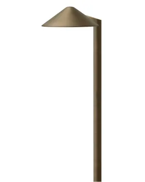 Hardy Island Path Light LED Path Light in Matte Bronze Outdoor Landscape Lighting