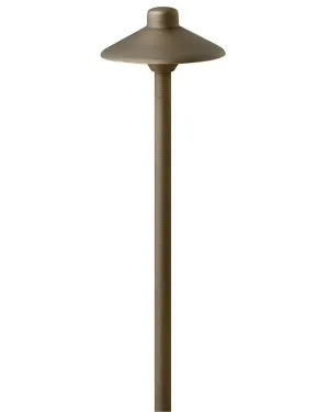 Hardy Island Path Light LED Path Light in Matte Bronze Outdoor Landscape Lighting