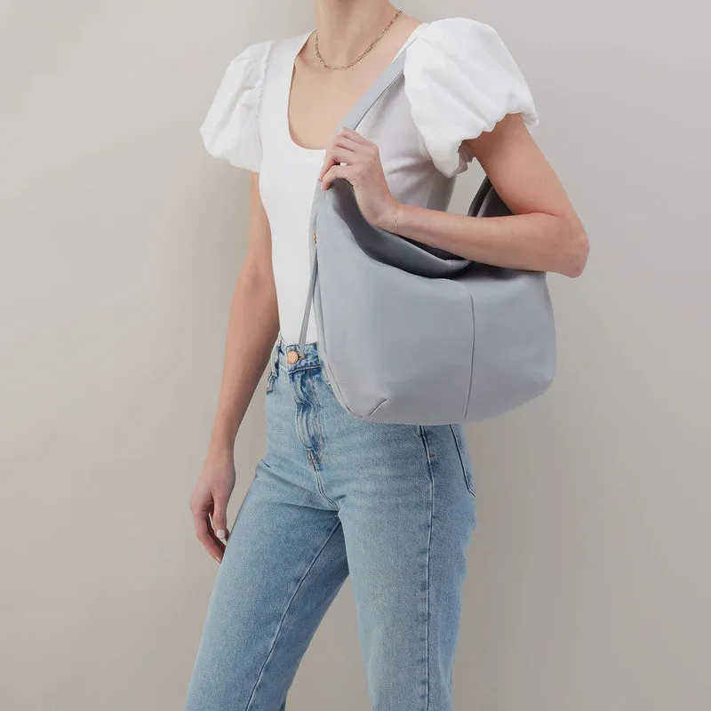 Harley Hobo Pebbled Leather Blue Pearl