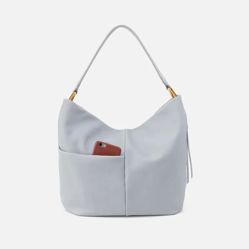 Harley Hobo Pebbled Leather Blue Pearl