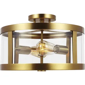 Harrow Medium Semi Flush Mount Bathroom Lighting essentials promo
