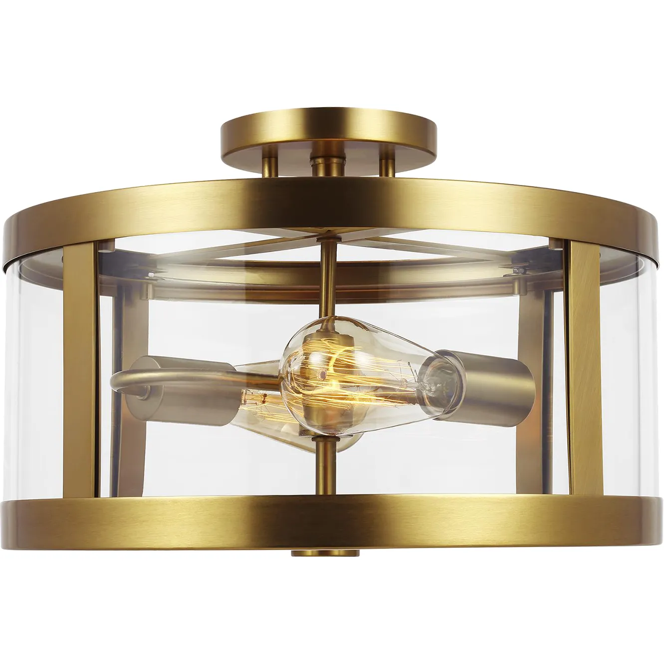 Harrow Medium Semi Flush Mount Bathroom Lighting essentials promo