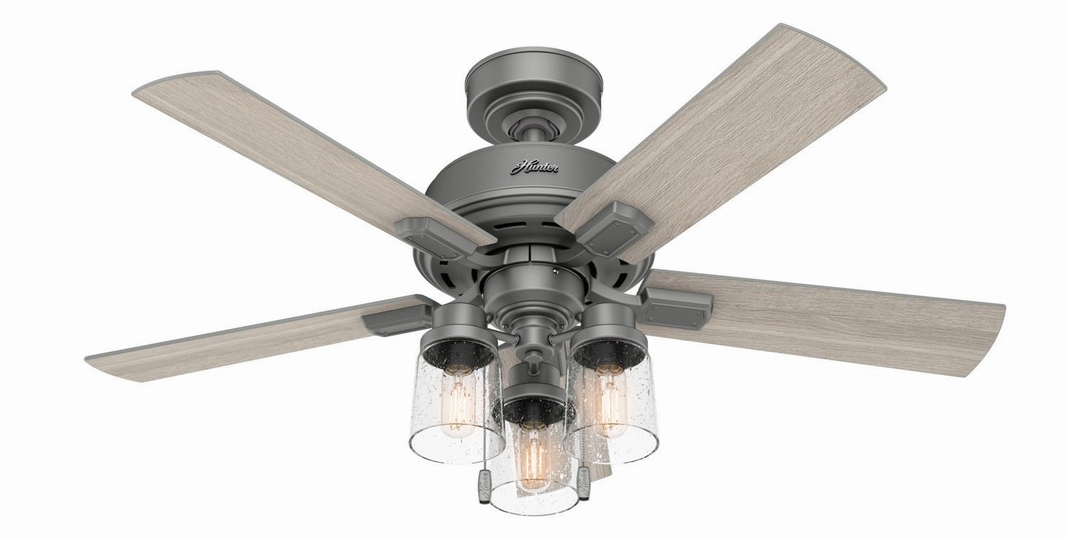 Hartland 44"Ceiling Fan Matte Silver Small Fans for less