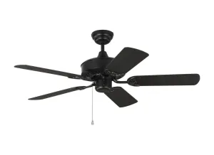 Haven Outdoor 44" Ceiling Fan in Matte Black Outdoor Ceiling Fans discount