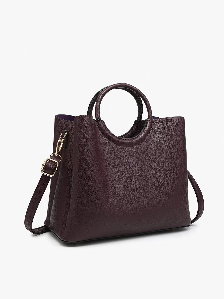 Helen Vegan 3-Compartment Satchel