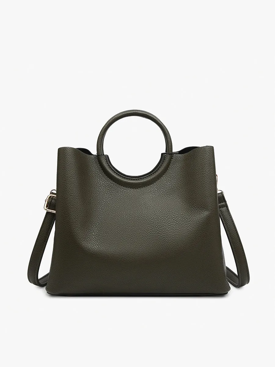 Helen Vegan 3-Compartment Satchel