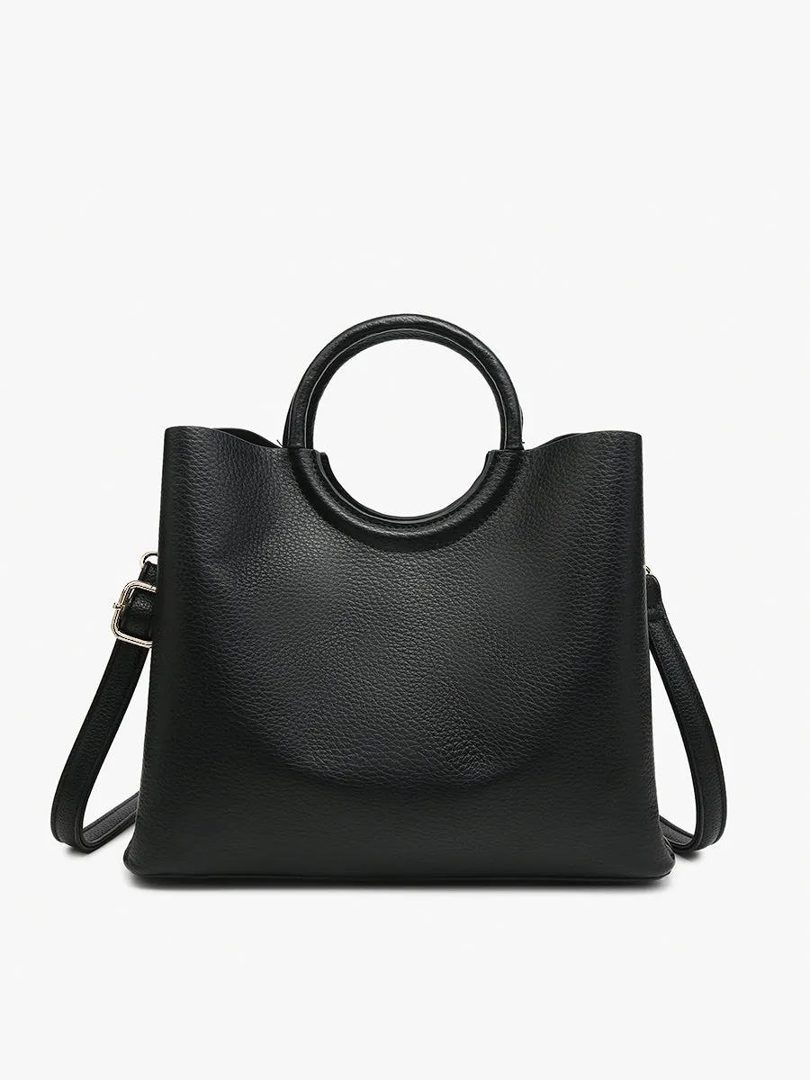 Helen Vegan 3-Compartment Satchel