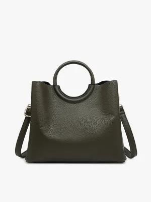 Helen Vegan 3-Compartment Satchel