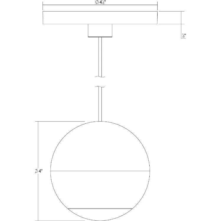 Hemisphere Pendant