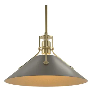 Henry Medium Steel Shade Pendant Bathroom Lighting essentials promo