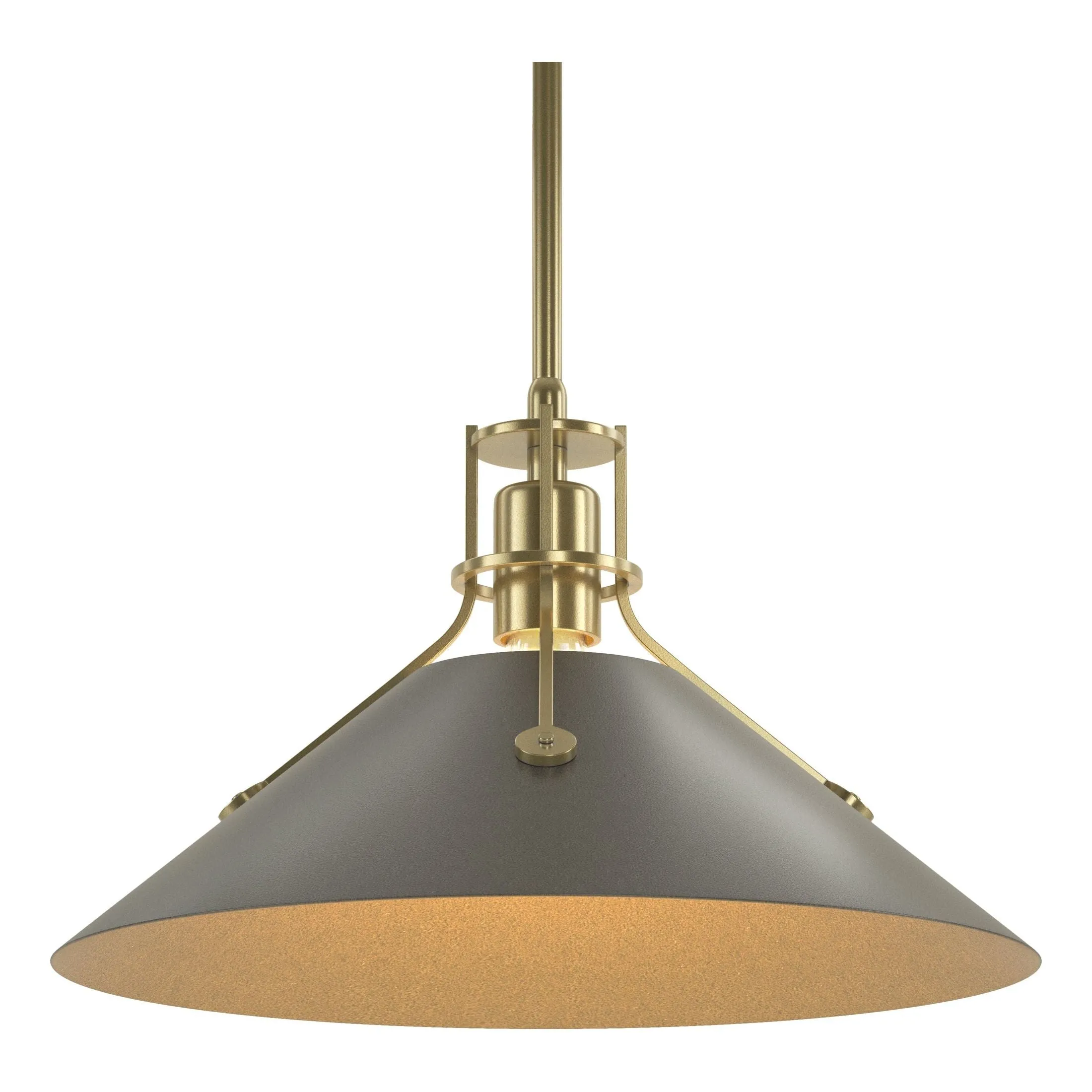 Henry Medium Steel Shade Pendant Bathroom Lighting essentials promo