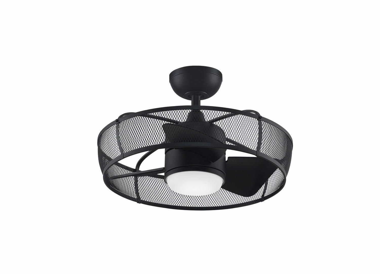 Henry 20"Ceiling Fan Black Fandeliers at discount prices