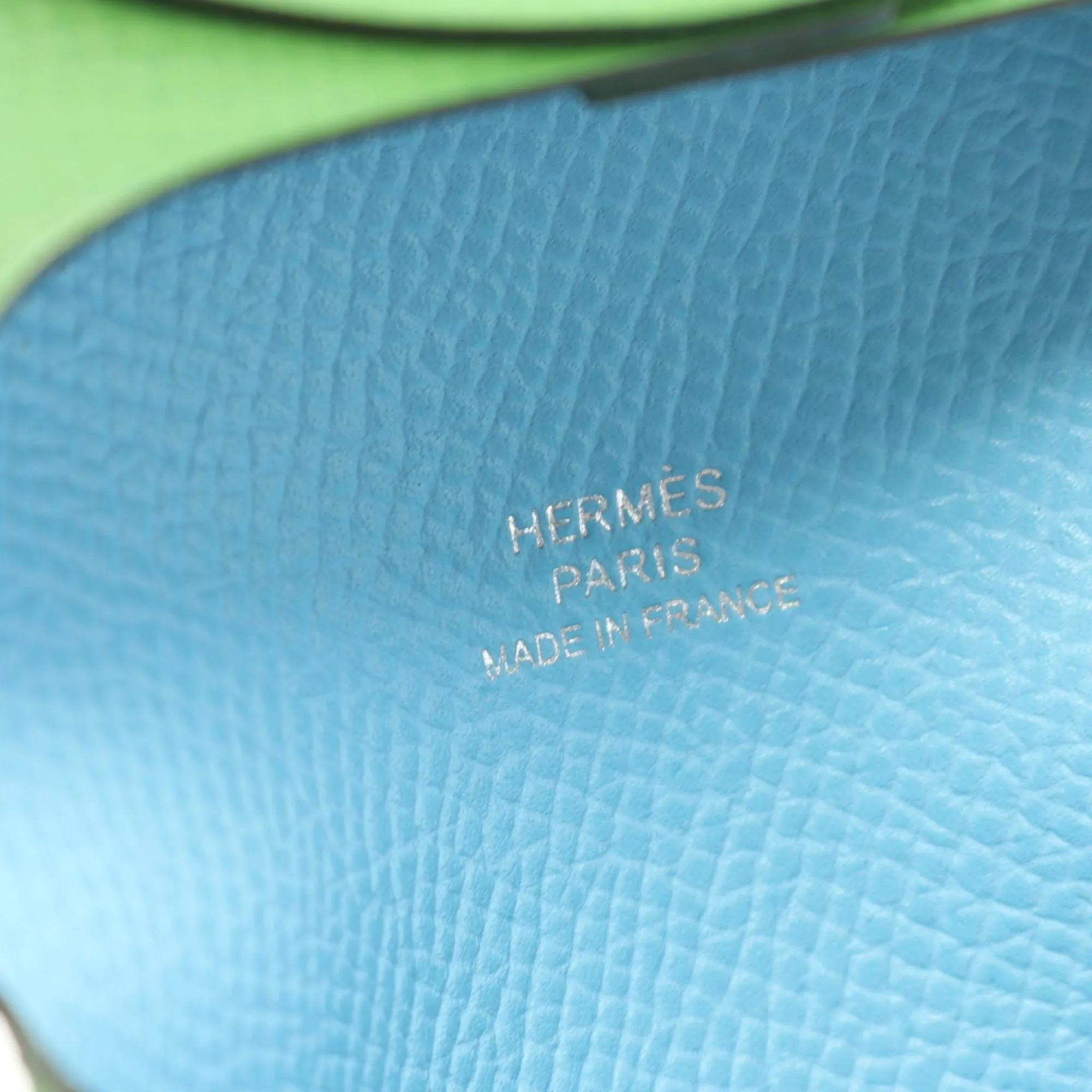 Hermes Epsom Leather Coin Purse/Coin Case (Pre-Owned)