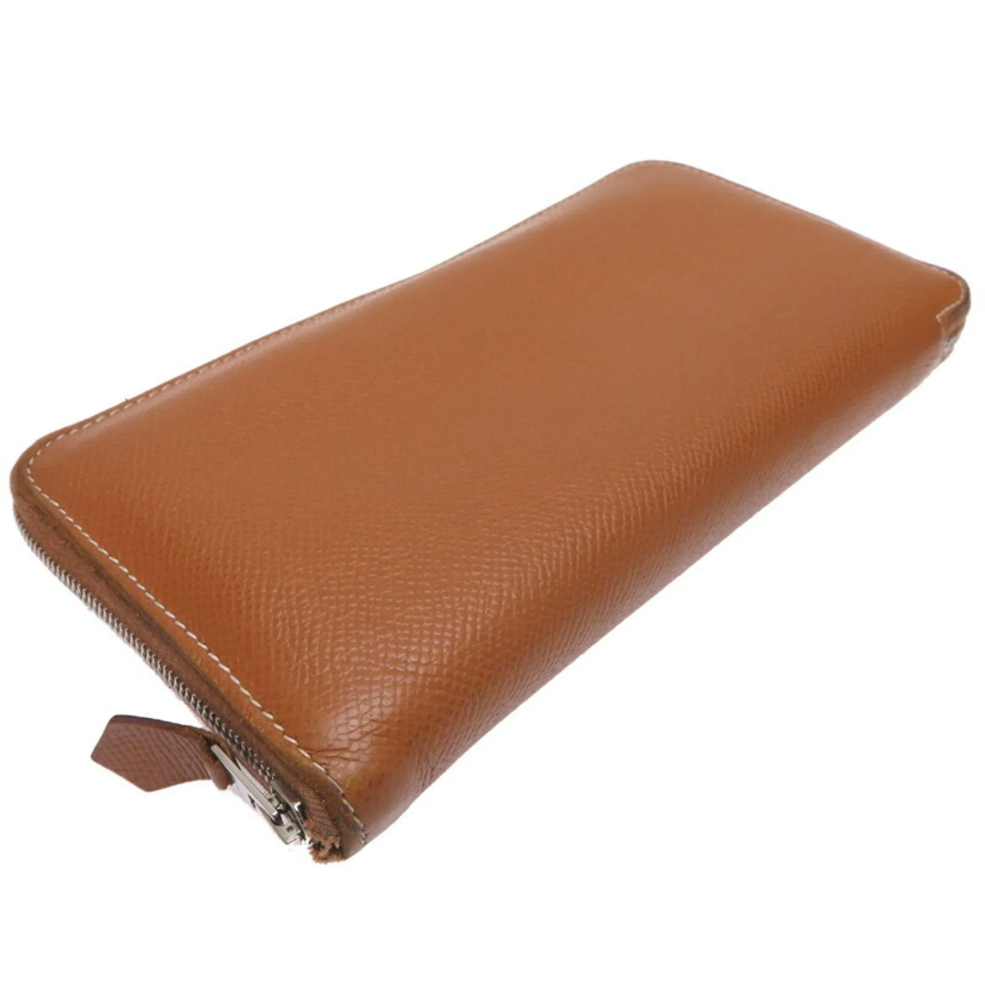 Hermes Epsom Leather Long Wallet (Bi-Fold) (Pre-Owned)