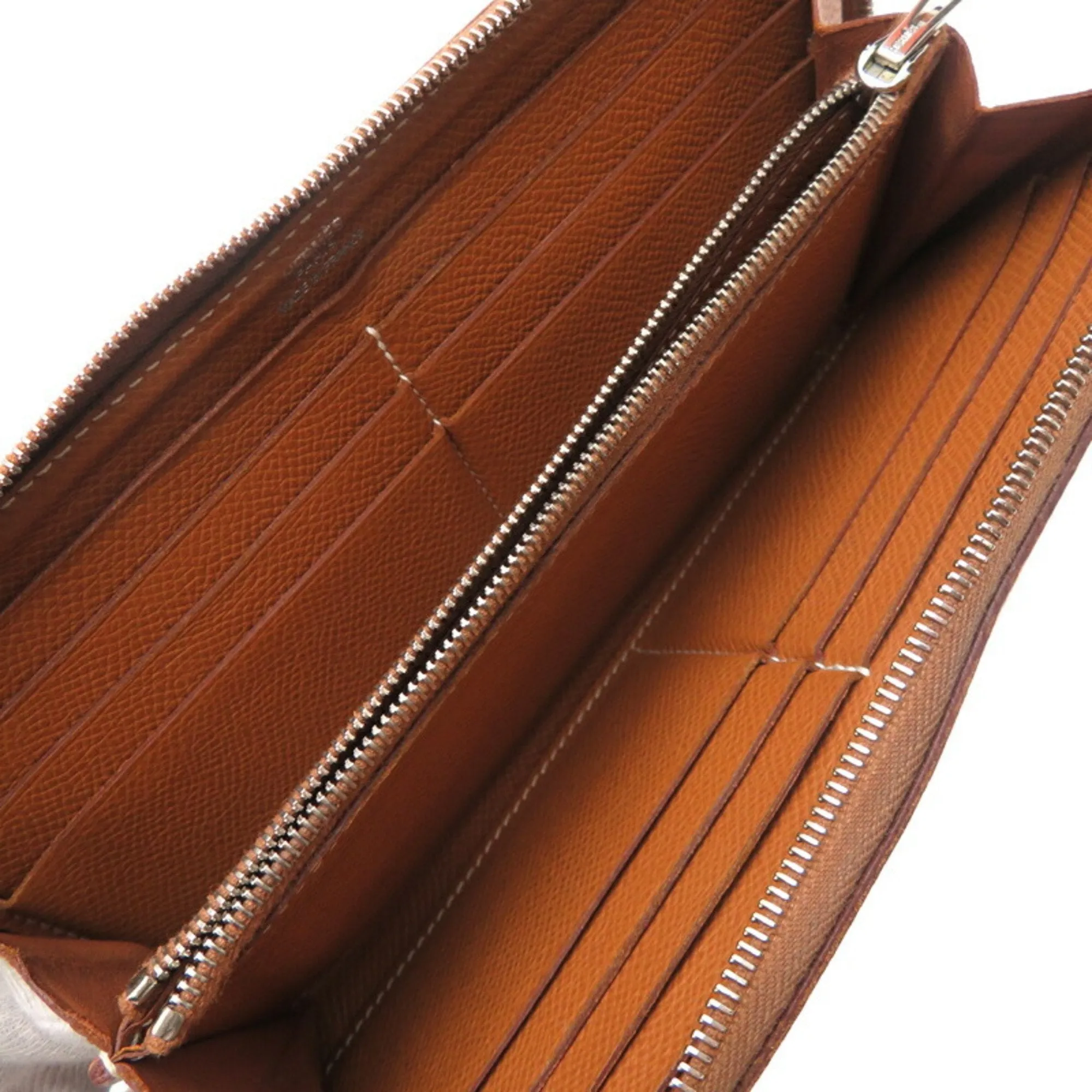 Hermes Epsom Leather Long Wallet (Bi-Fold) (Pre-Owned)
